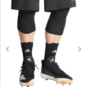 adidas Men's Icon 4 Gum Metal Baseball